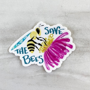 Save The Bees Sticker