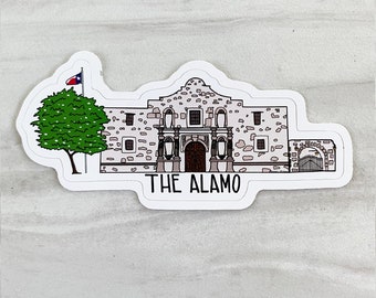 The Alamo San Antonio, Texas Sticker