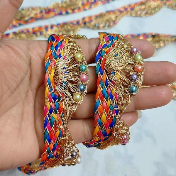 Boho Fabric Trim Etsy