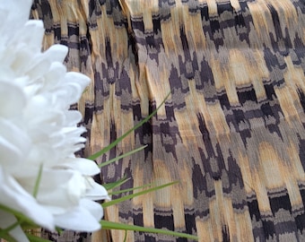 black brown viscose digital printed chinon silk fabric, kimono dress making fabric, kaftans sewing clothing ,fabric for fashion, Photo shoot