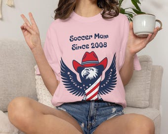 Custom Soccer Mom Shirt · Personalized World Cup 2026 · Mom Since [Year] · Comfort Colors Gift for Mom