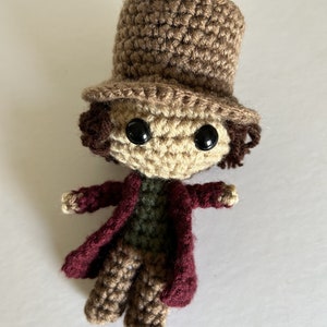 Young Magical Chocolate Maker Amigurumi Crocheted Doll