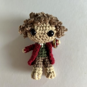 Barrel Rider Burglar Handmade Amigurumi Crocheted Doll