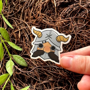 Senshi head sticker delicious in dungeon anime inspired