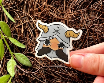 Senshi head sticker delicious in dungeon anime inspired