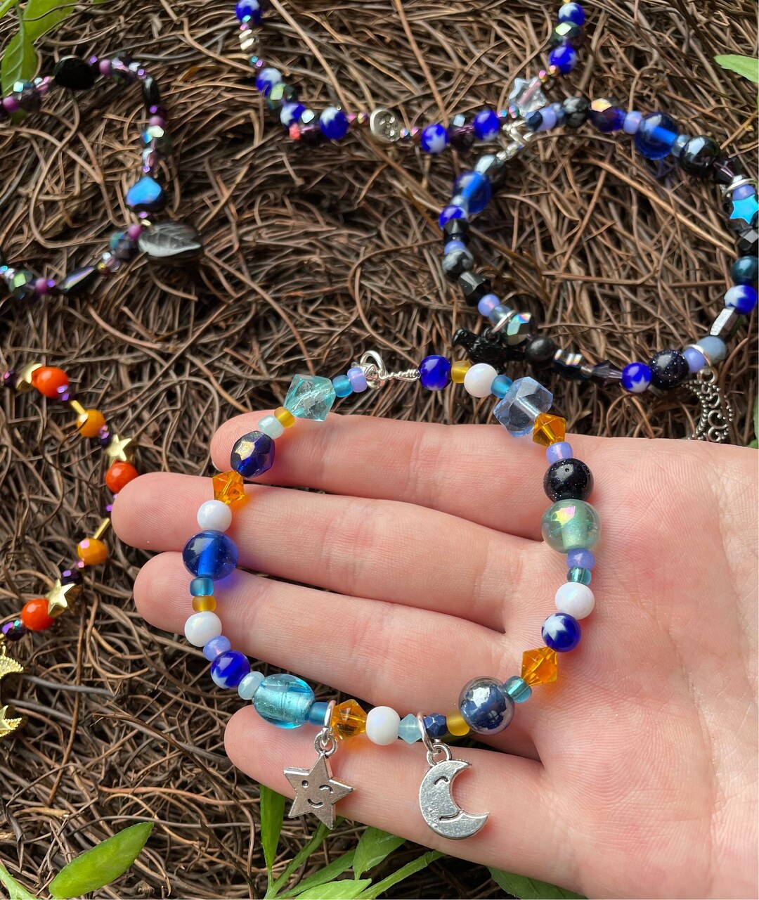 Celestial Star and Moon Bracelets Etsy