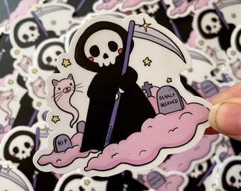Lil grim reaper 3” sticker