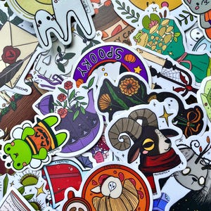 Mystery sticker pack deal  - choose your size