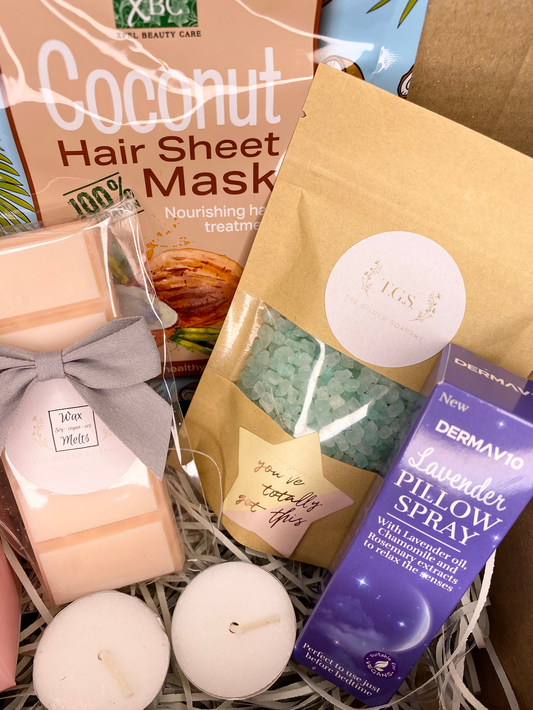 Hamper Gifts for her Pamper Hamper Wellbeing unwind Etsy