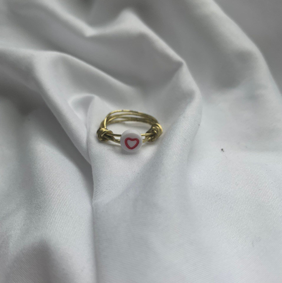 wire heart ring wire heart ring