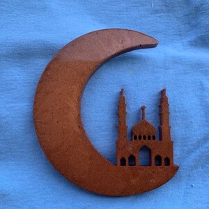 Castle Moon Wall Hanging/Windchime Resin