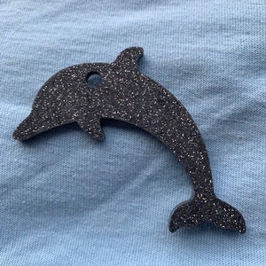 Dolphin Resin Keychain