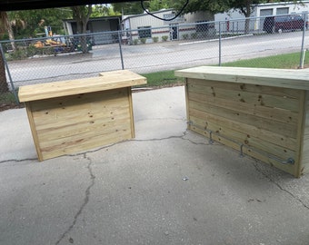 Outdoor Bars/Pallet Bars/kitchen breakfast bars/receptionist Desk/ Home Bars/ Custom Made to order bars