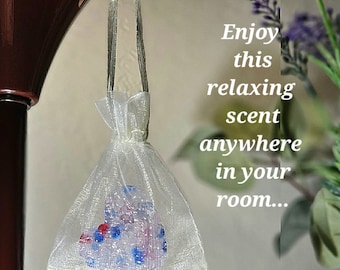 6 pcs Hanging Air Freshies in Mesh Bags, Fragrant and Unique Gift, Hang in your Car & Room