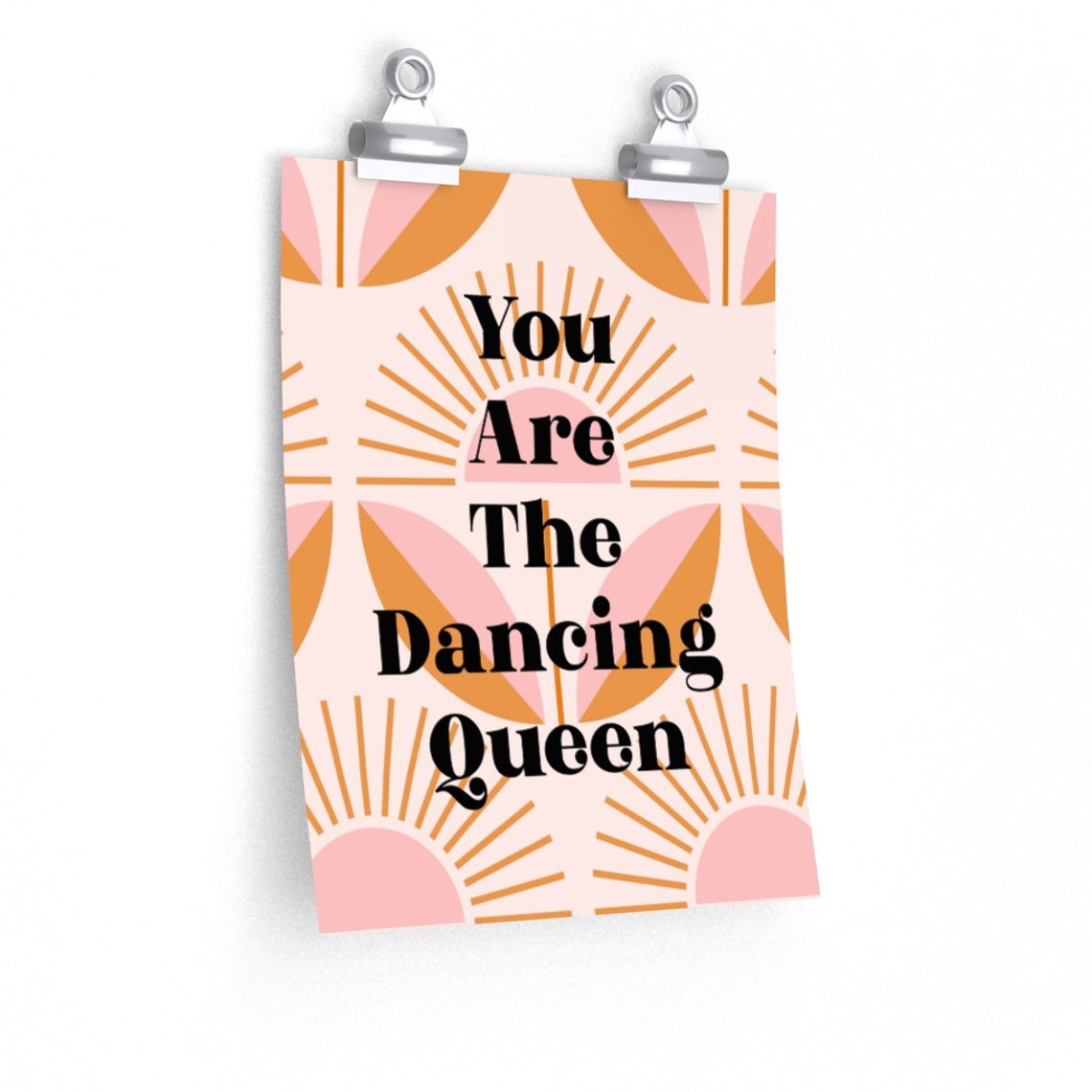 You are the dancing queen Print Poster Geschenk Stoffstopf Etsy