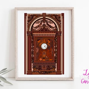 Titanic artwork, fan art, wall art, titanic clock, titanic staircase, Ronnie each day count, titanic fan, jack and rose, Molly, gift, print