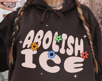 Abolir o ICE PNG, Design de Ativista pelos Direitos dos Imigrantes (Download Digital)