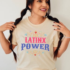 Latinx Power Sweatshirt, Latina T-shirt, Soy Latina Tshirt, Latina Shirt, Latinx Tshirt, Latina Shirt, Latina Tee, Spanish Tee, Spanish shir