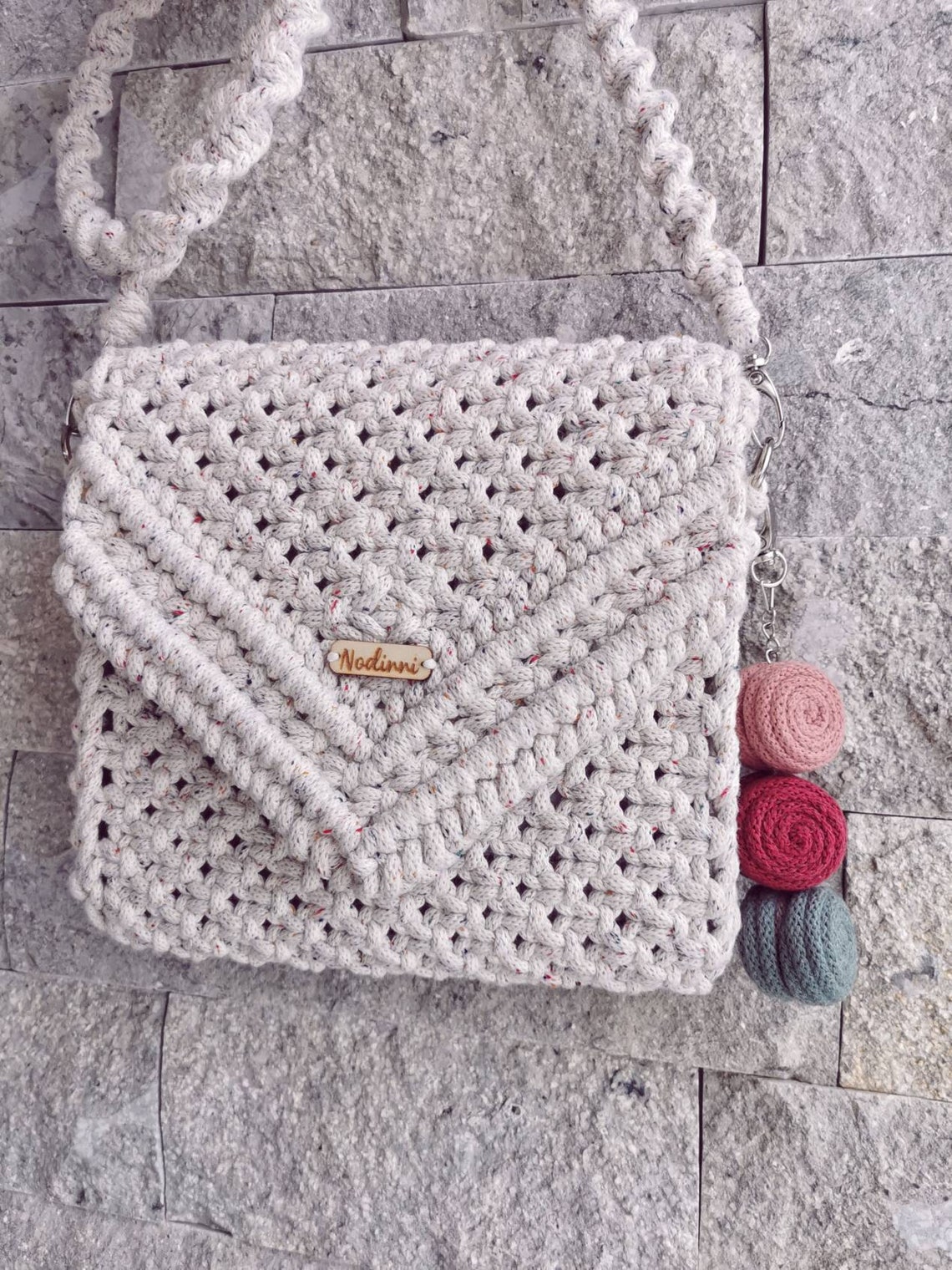 Macrame crossbody / shoulder bags Etsy