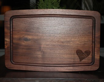 Walnut Cutting Board - "Aurora"