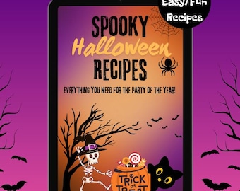 Recetario de Halloween: Comida fácil y rápida para fiestas (Descarga digital)