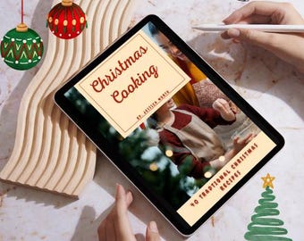 Recetario navideño: 40 recetas tradicionales y acogedoras, cronología de cocina y 20 consejos útiles (descarga digital)