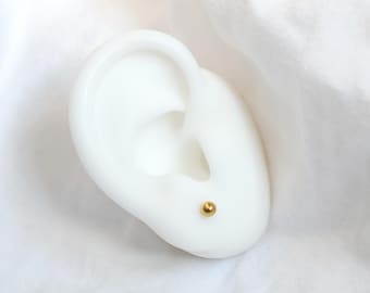 GLIESE Stud Earrings, Water Resistant, piercing,Hypoallergenic, Jewelry gifts for her, circle studs, cute jewelry, tiny earrings,woman, ball