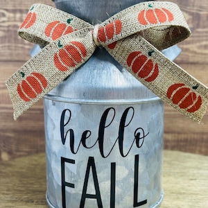 Mini Milk Can | Milk Can | Mini Galvanized Milk Can | Farmhouse Milk Can | Tiered Tray Decor | Farmhouse Decor | Fall Tiered Tray