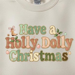 Habe ein Holly Dolly Weihnachten PNG | Knüpfhaken Garn Weihnachten PNG | Country Glam Retro Weihnachten PNG | Püppchen im Weihnachtsdesign