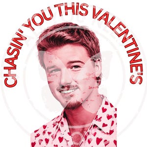 Morgan Wallen - Día de San Valentín - PNG digital - Amor y romance