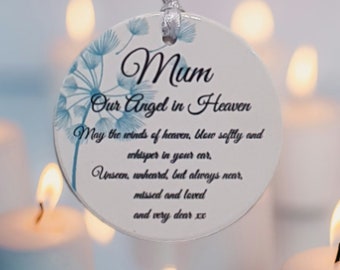 Memorial Gift | Keepsake Gift | Personalised Memorial Gift | Bereavement Gift | In Loving Memory | Ceramic Ornament | Loss of Loved One