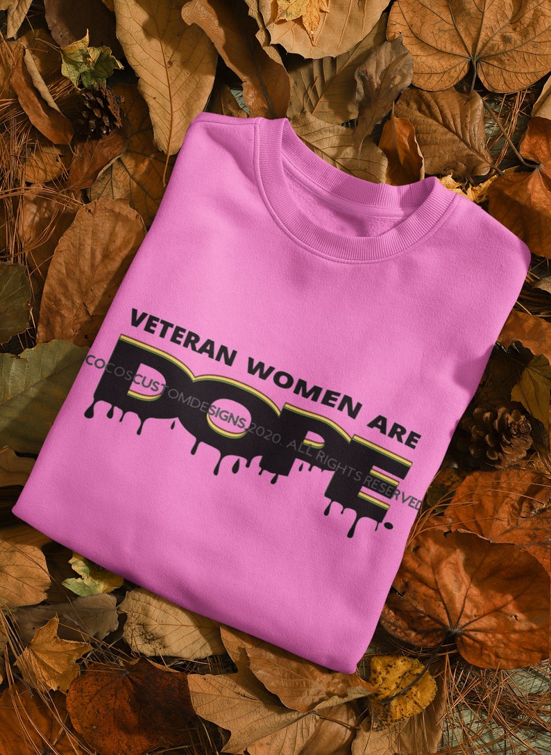 Download Veteran Women are Dope Svg Female Veteran Shirt design USN | Etsy
