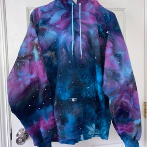 Men’s Galaxy Tie-Dye Hoodie Made To Order