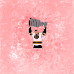 Patrice Bergeron Stanley Cup Winner inspired sticker | Boston Bruins