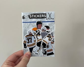 Bruins Sticker Pack | 5 Boston Bruins Sticker Pack