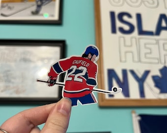 Cole Caufield Inspired Sticker
