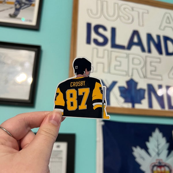 Sidney Crosby Inspired Stickers