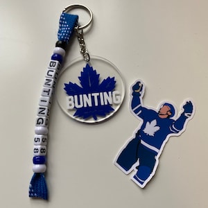 Maple Leafs Spieler Sticker und Schlüsselanhänger im Bundle