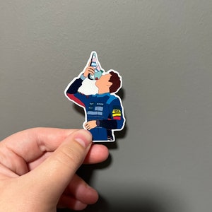 Lando Norris Shoey Sticker