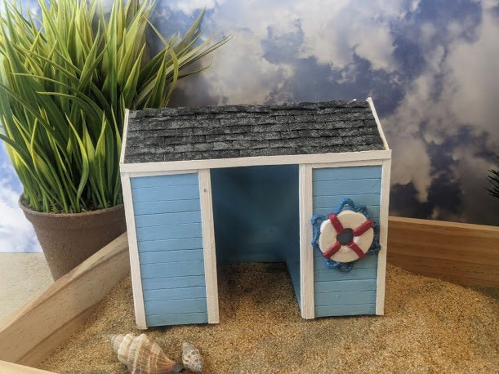Miniature Beach House/Shed Etsy