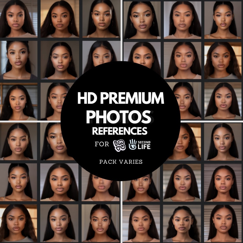 HD Skin References for IMVU and Second Life (100 Images) California ...