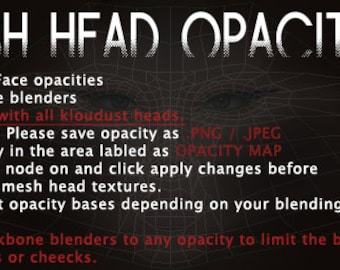 4 MeshHead Opacities