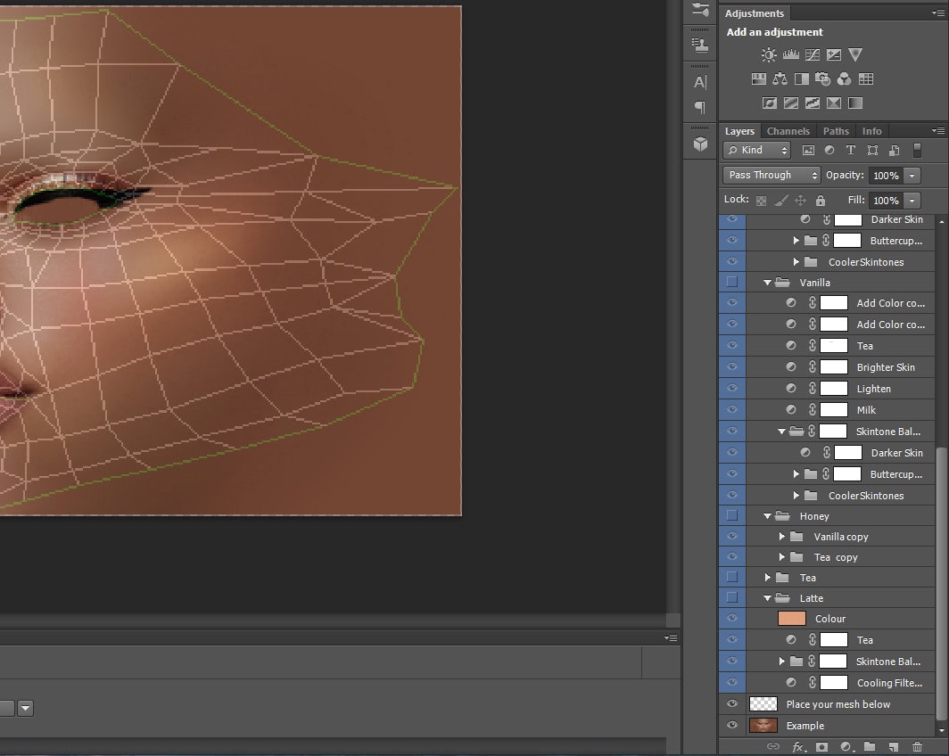 IMVU Meshhead Skin Tone Generator Etsy