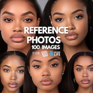 HD Skin Referenzen für IRVU und Second life (100 Bilder) California Pack