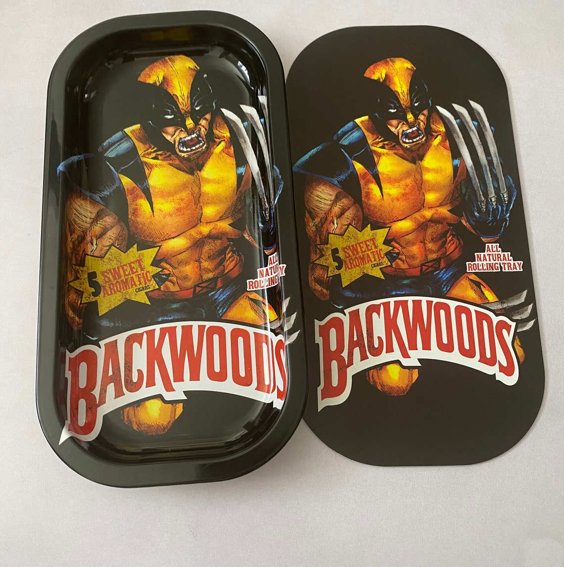 Backwoods Rolling Tray with Lid Etsy