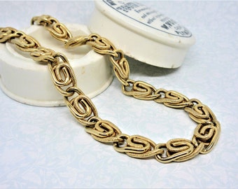 1 Heavy 14K Goldplated 24 Sara Coventry Open Link Signed Chains