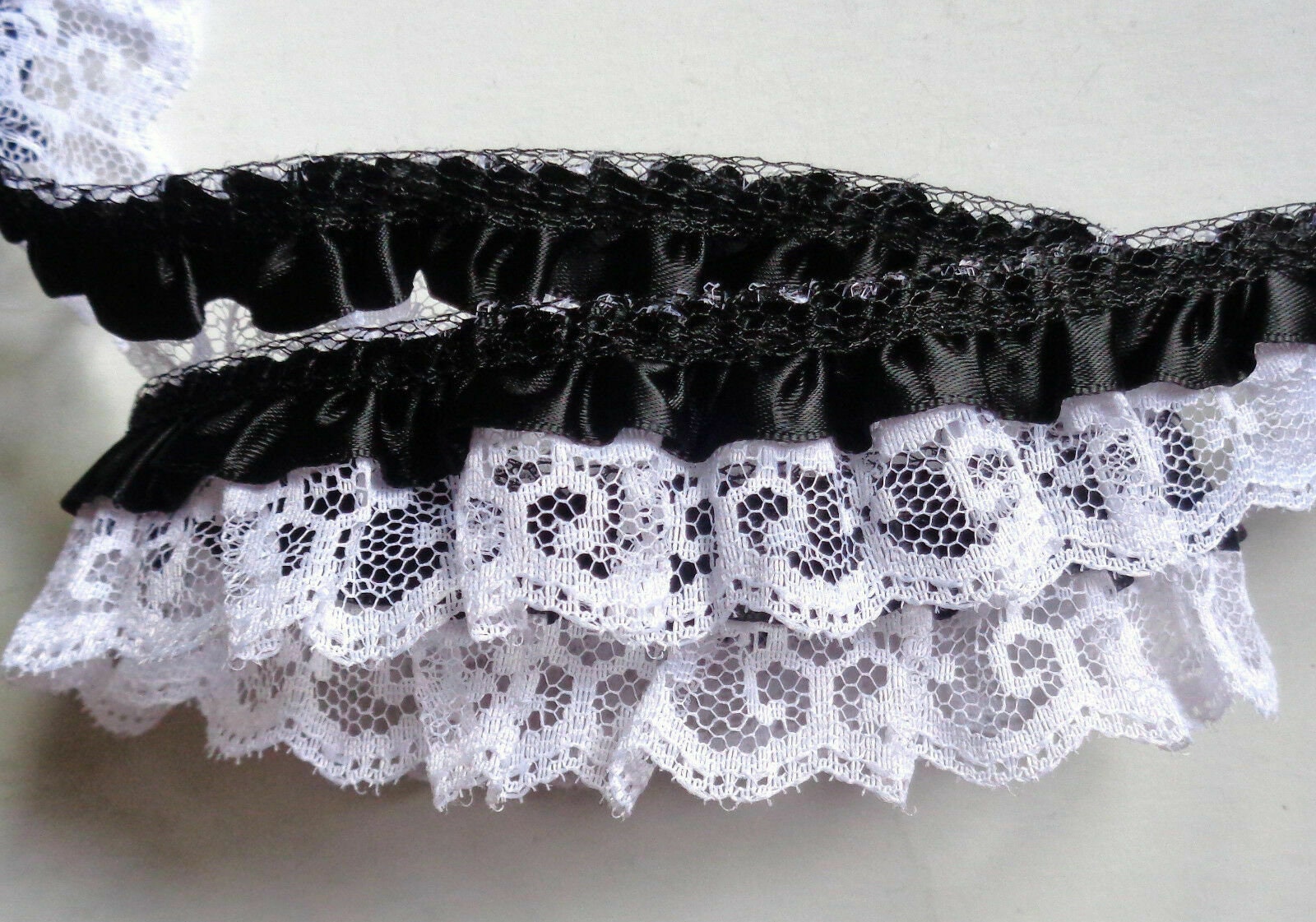 Ruffle Lace Trim 1 selling by the yard/ select color Etsy