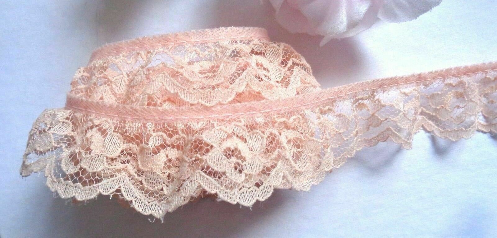 Lace Ruffels Ruffled Lace, 1+1/4 Inch Wide Select Color Selling by the Yard - Etsy