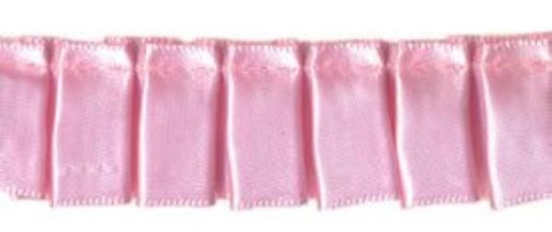 Box Pleated Satin Ribbon,7/8 Inch Wide Select Color/price per Yard - Etsy