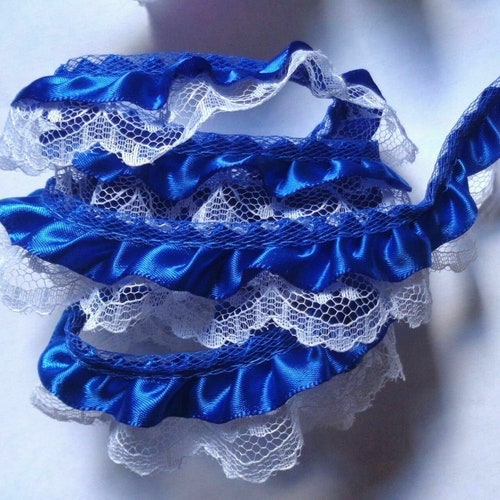 Ruffle Lace Trim 1 Selling by the Yard/ Select Color - Etsy
